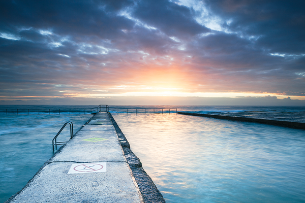 Austinmer Rock Pool Sunrise