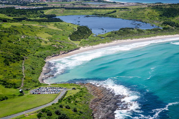 Farm Beach from the Sky