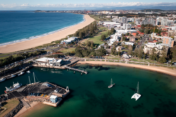 Wollongong Harbour Aerial