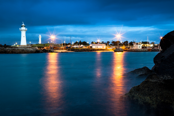 Wollongong Harbour Lights