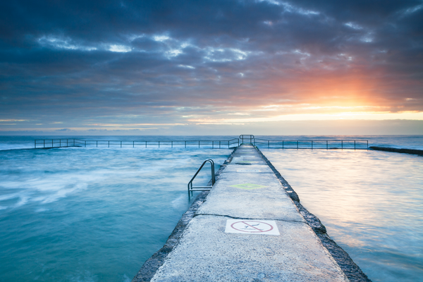 Austinmer Rock Pool Sunrise