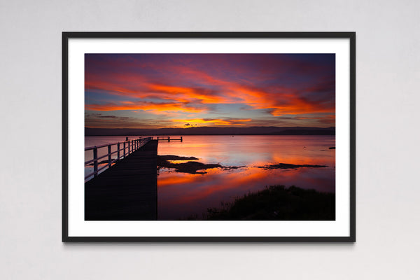Lake Illawarra on Sunset